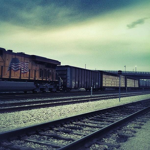Train Photograph - Passing Through Salt Lake City by Chris Holifield