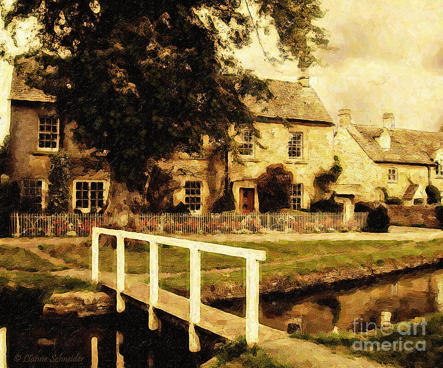 Passing Through The Cotswolds Digital Art