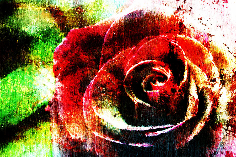 Passion Flower Digital Art by Andrea Barbieri