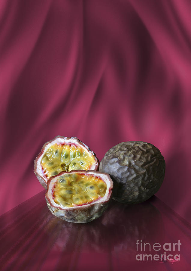 Passion fruit Digital Art by Johnny Hildingsson