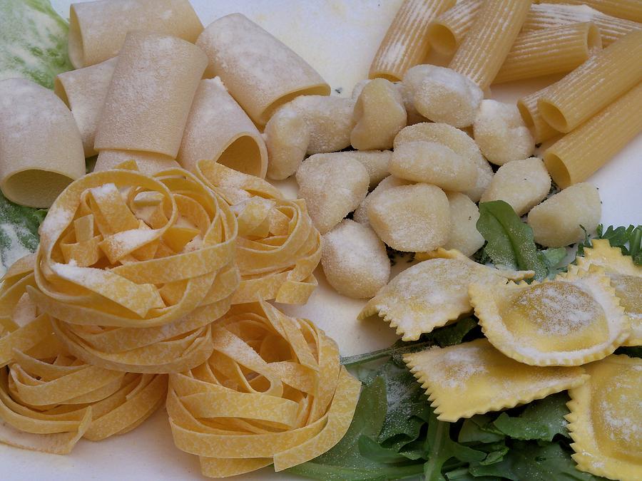 Pasta Perfect Photograph by Sandy Collier