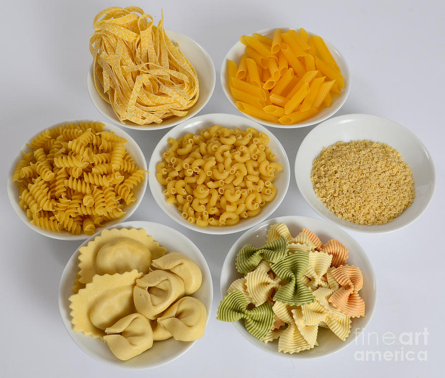 Pasta Photograph by Photo Researchers, Inc.