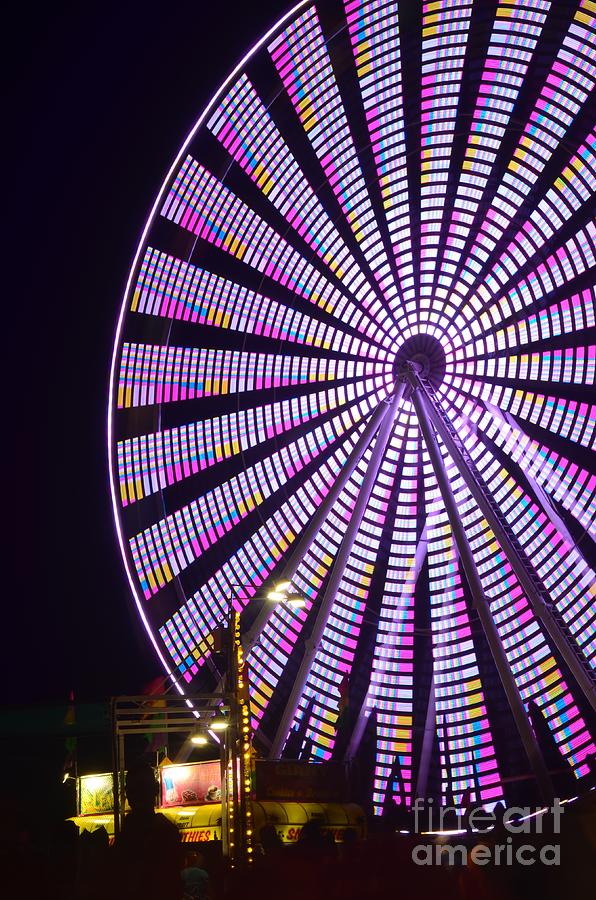Pastel Ferris Photograph by Lynda Dawson-Youngclaus