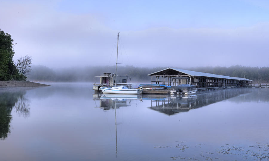 Boat Photograph - Pastel Morning by Ron  McGinnis