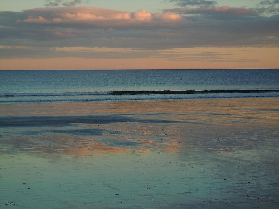 Pastel Reflections on the Coast Photograph by Nancy Griswold