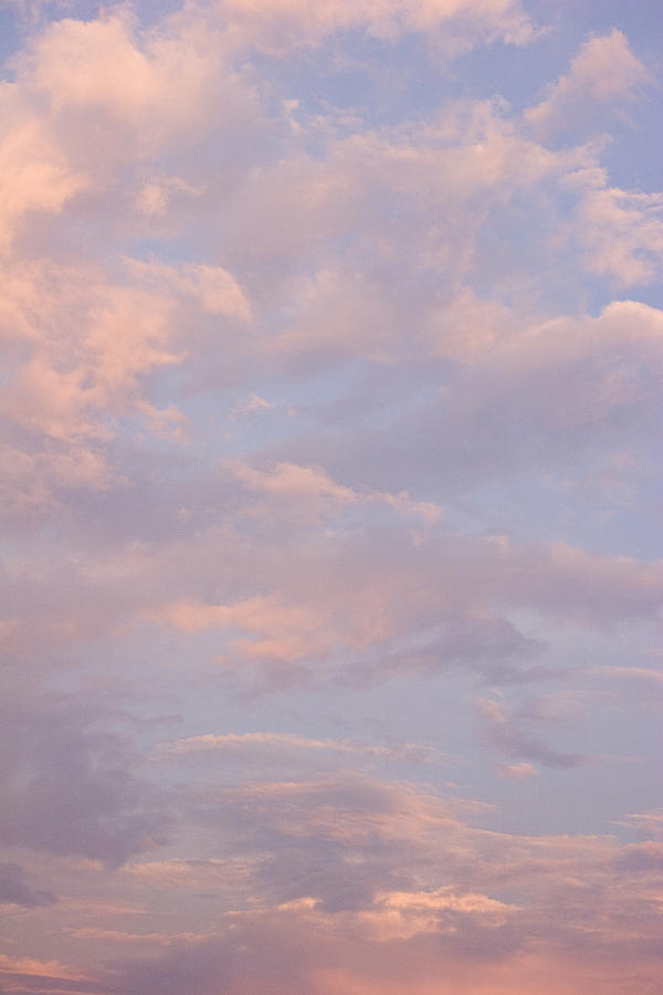 Pastel sky Photograph by John Bartosik