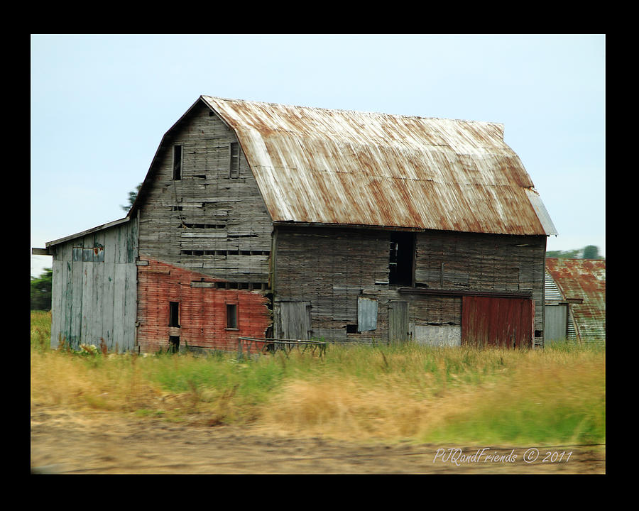 Patchwork Barn Photograph by PJQandFriends Photography