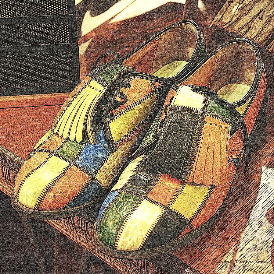 polo patchwork shoes