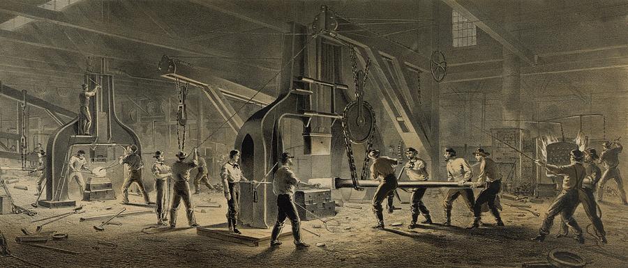 Paterson Iron Company Photograph by Everett