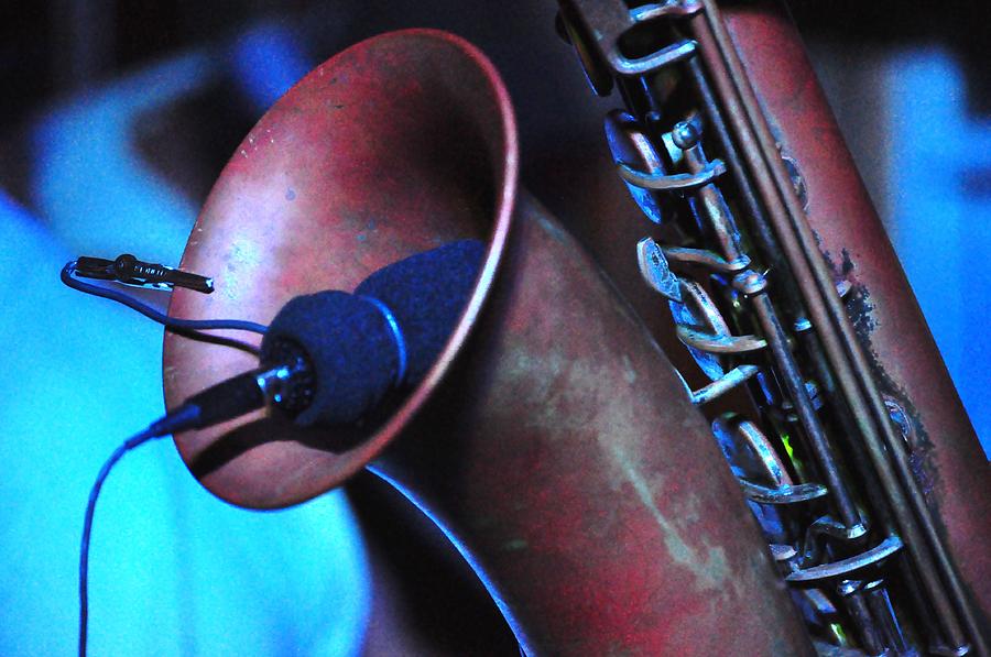 Saxophone Photograph - Patina by Mary Frances