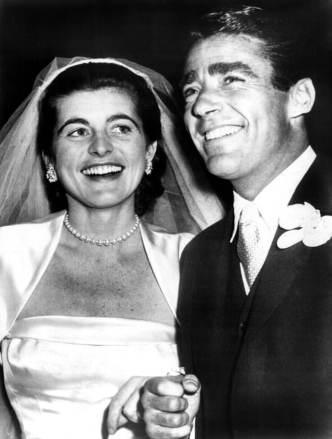 Candid Photograph - Patricia Kennedy Lawford And Husband by Everett