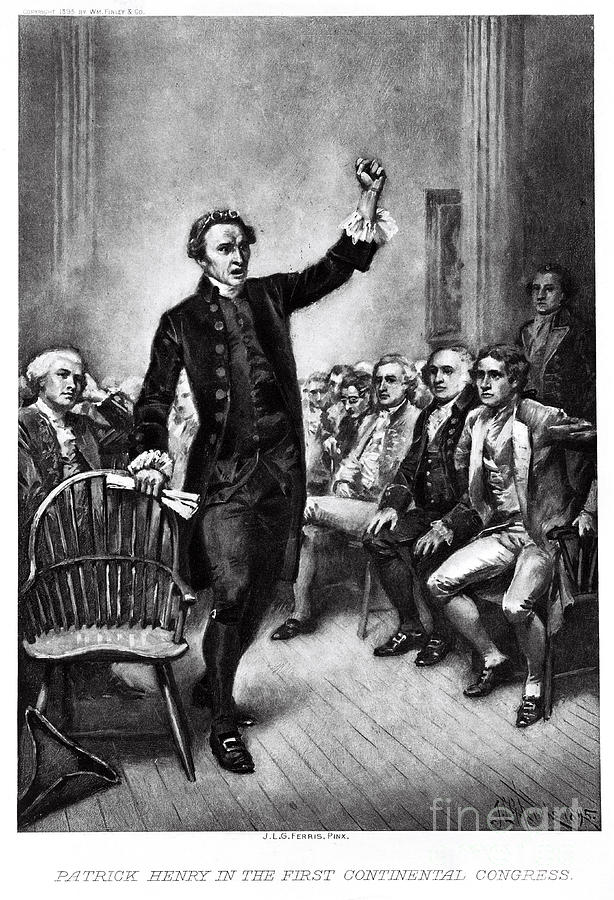 Patrick Henry, American Patriot Photograph by Photo Researchers
