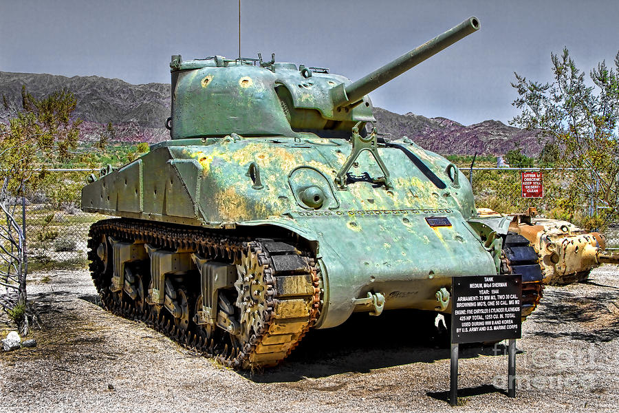 Patton M4 Sherman Photograph by Jason Abando
