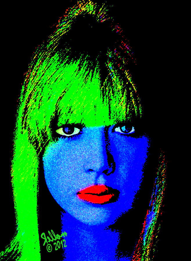 Patty Boyd Pop Digital Art by Che Rellom - Fine Art America