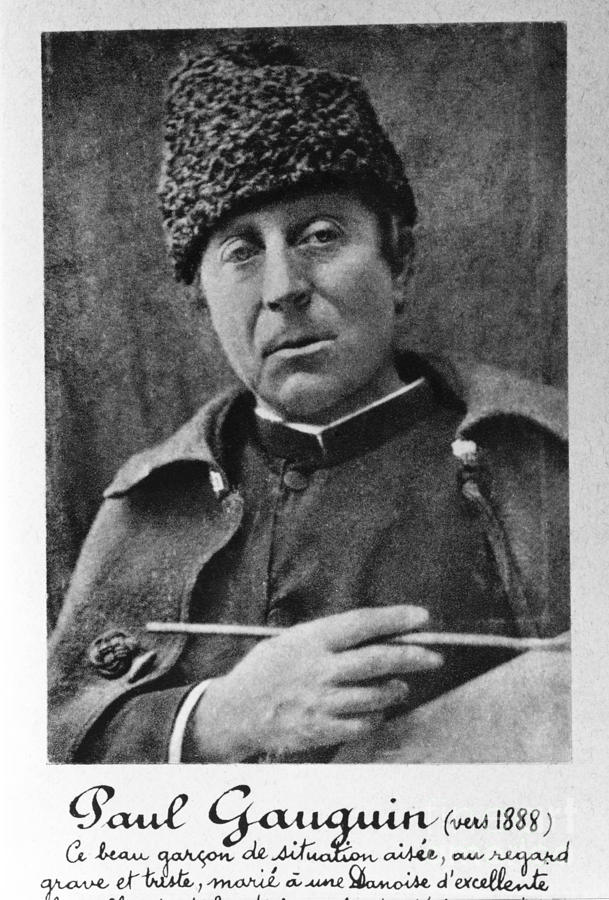 Paul Gauguin Photograph by Photo Researchers