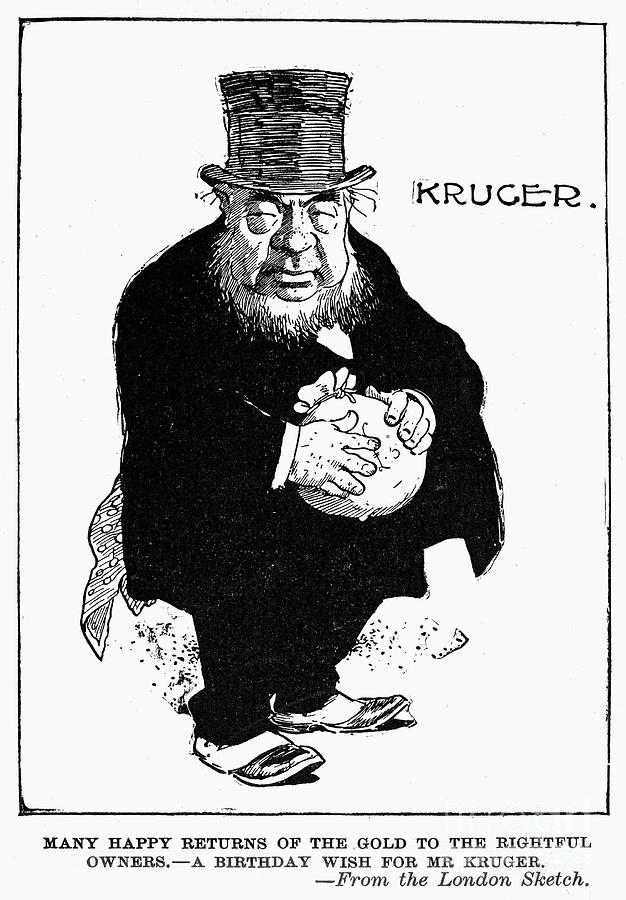 Paul Kruger (1825-1904) Photograph by Granger