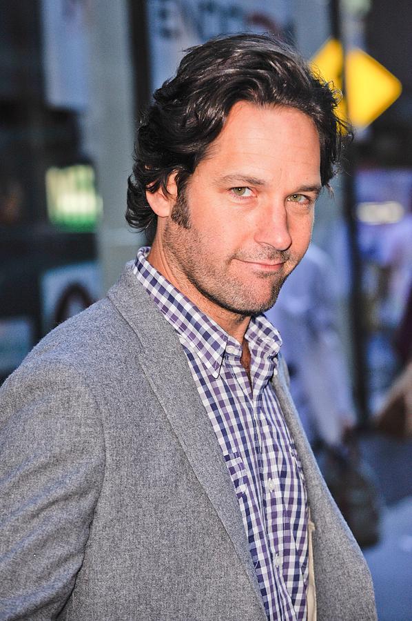 Paul Rudd Leaves The Today Show Taping Photograph By Everett Fine
