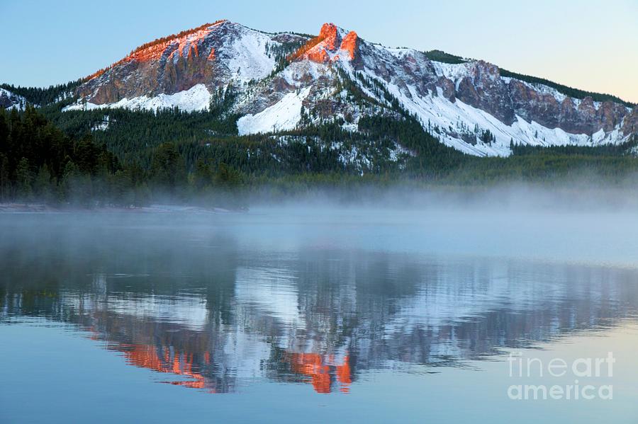 Paulina Peak Photograph - Paulina Lake Reflections by Adam Jewell