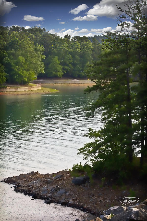 Landscape Photograph - Peace on Lake Lanier Georgia  - Artist Cris Hayes by Cris Hayes