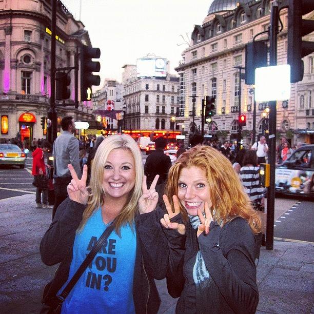 London Photograph - Peace Signs In The Streets Of #london by Stephanie Brown