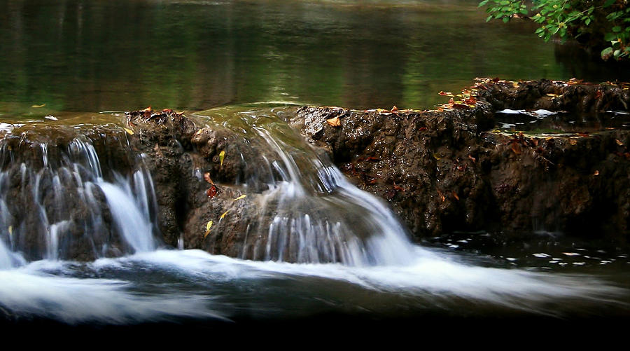 Peaceful Falls Photograph by Karen Harrison Brown