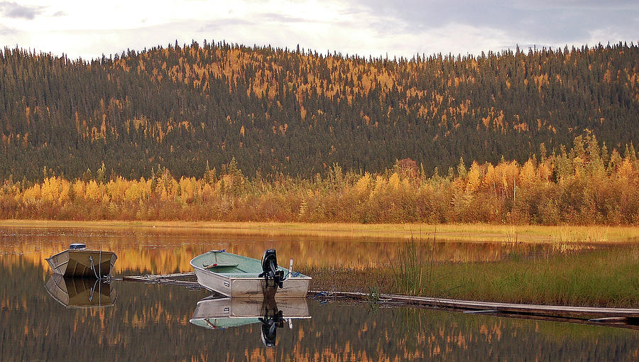 Alaska Photograph - Peaceful Harding Lake by Jim and Kim Shivers Alaska Photograph - Peaceful Harding Lake by Jim and Kim Shivers