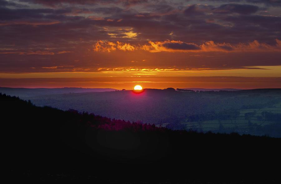 Peak District Sunset Photograph by Darren Burroughs - Fine Art America