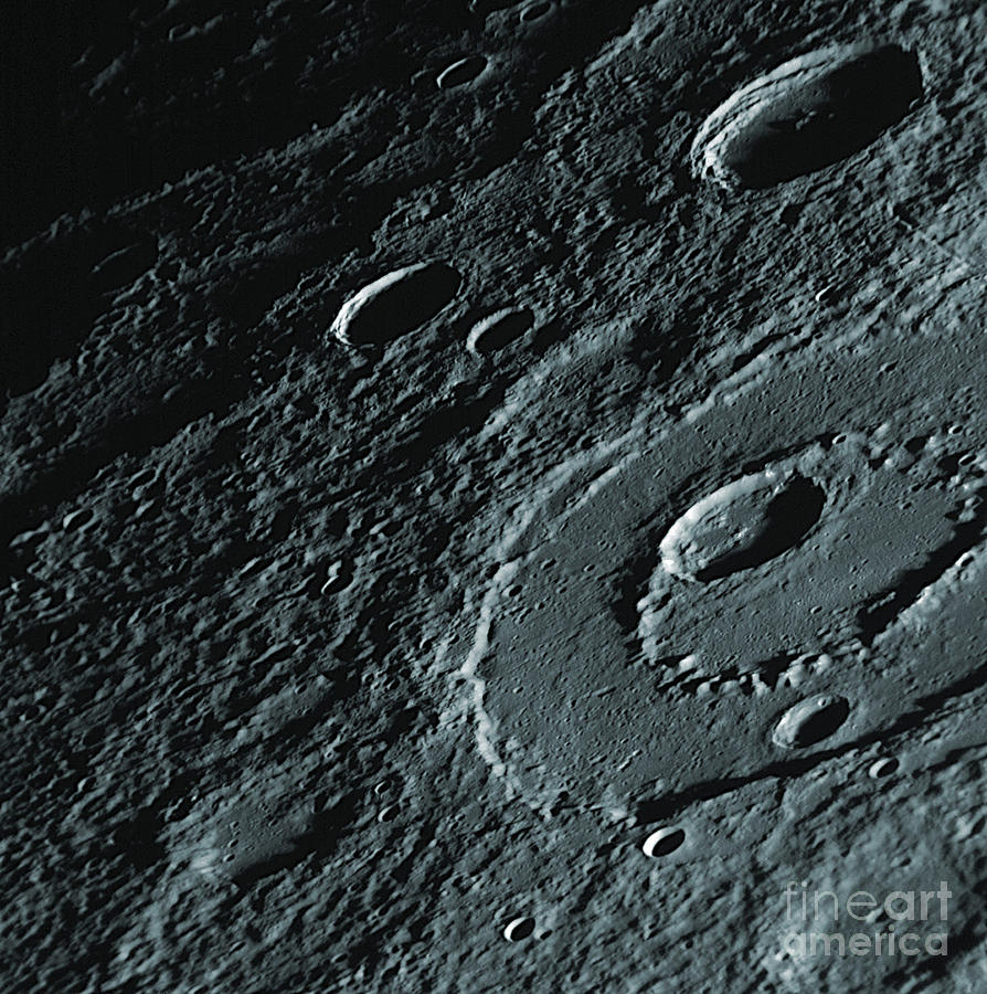 Peak-ring On Mercury Photograph by Nasa