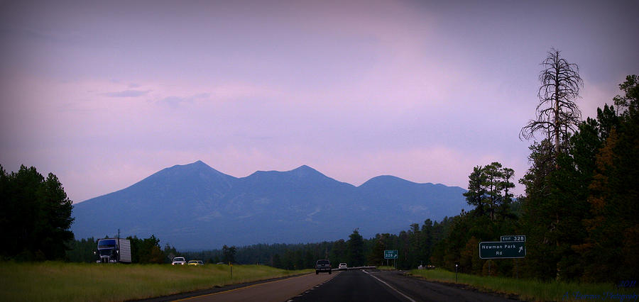 Peaks Over the Interstate Photograph by Aaron Burrows
