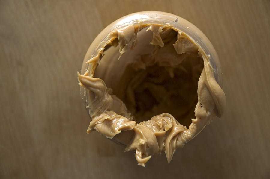 Peanut Butter Photograph - Peanut Butter - Empty glass by Matthias Hauser