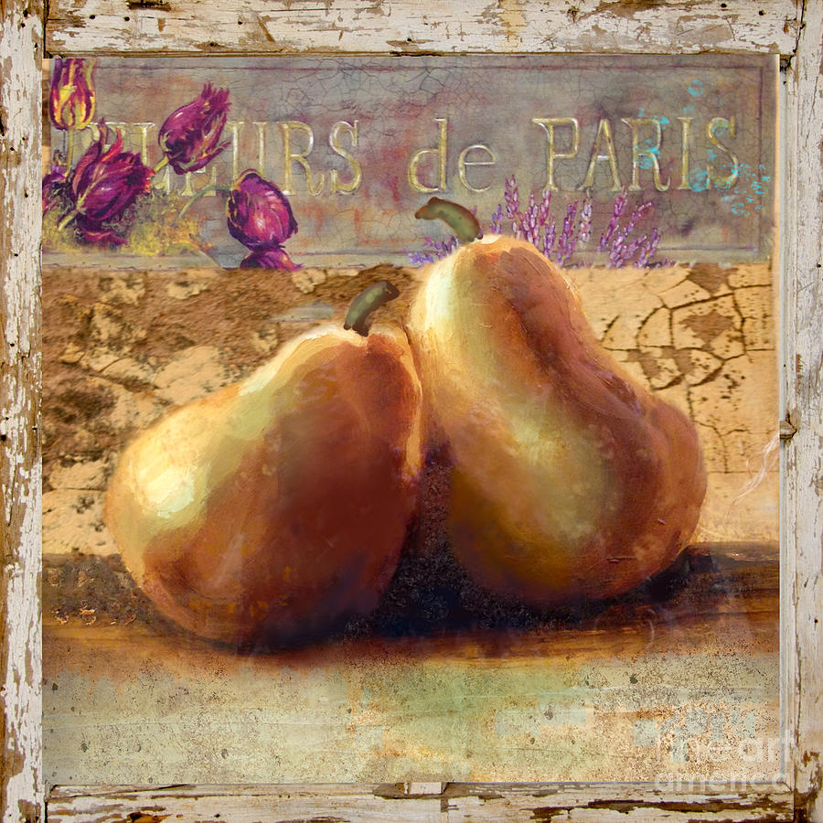 Pears Still Life Photograph by Betty LaRue