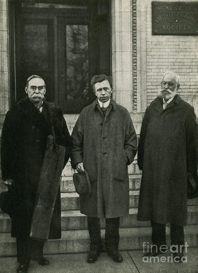 Peary, Stefansson, Greely, Polar Photograph by Photo Researchers