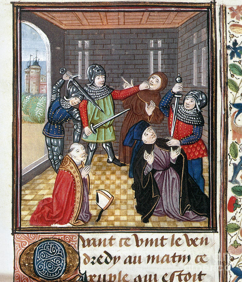 Peasants Revolt, 1381 Photograph by Granger