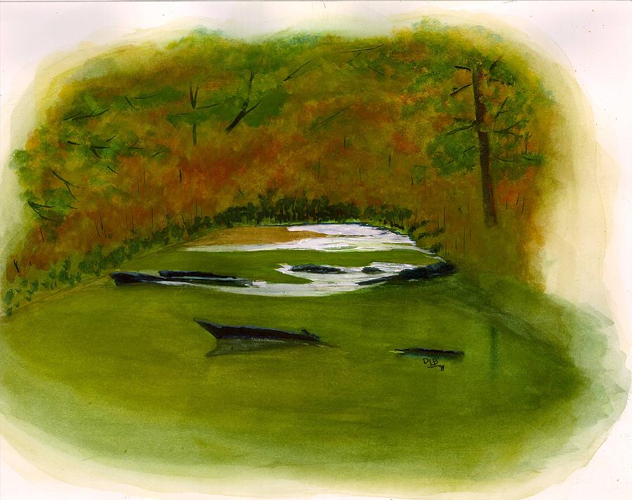 Peavine Creek Painting by David Bartsch