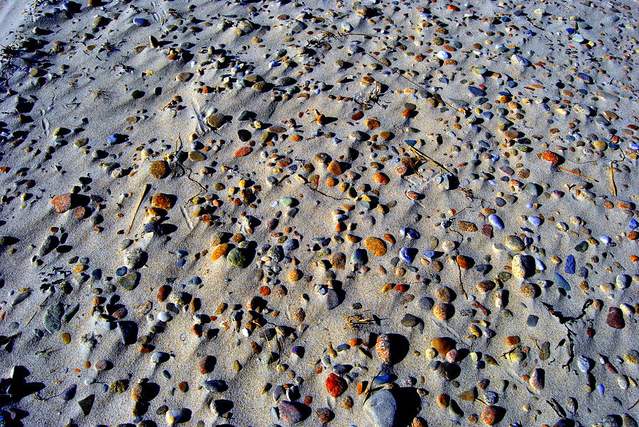 Pebbles In The Wind Photograph by Marysue Ryan