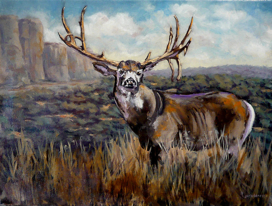 Pecos Patriarch - original available Painting by J P Childress