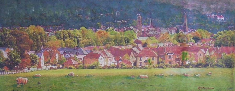 Peebles Vista Painting by Richard James Digance