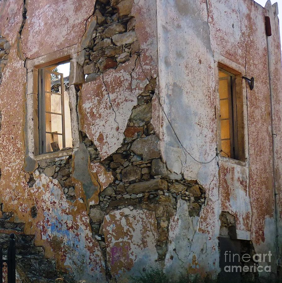 Architecture Photograph - Peeling  by Therese Alcorn