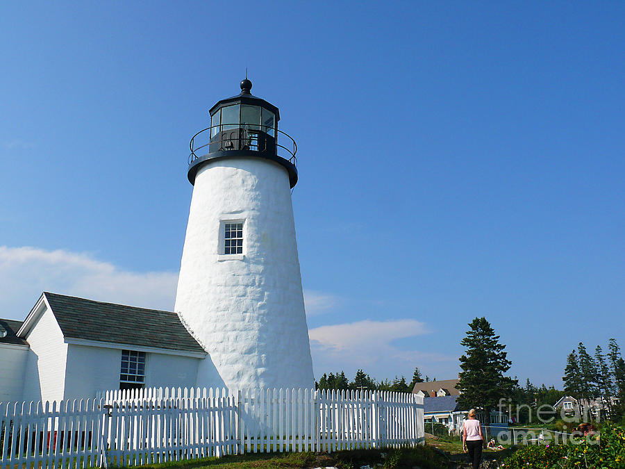 Pemaquid lighthouse Photograph by Jeanne  Woods