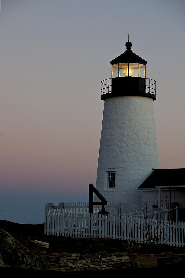 Pemaquid Point Aglow Photograph by Sara Hudock