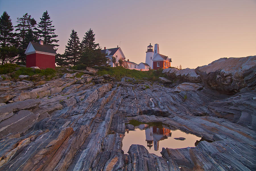 Pemaquid Point Lighthouse Photograph by Dale J Martin