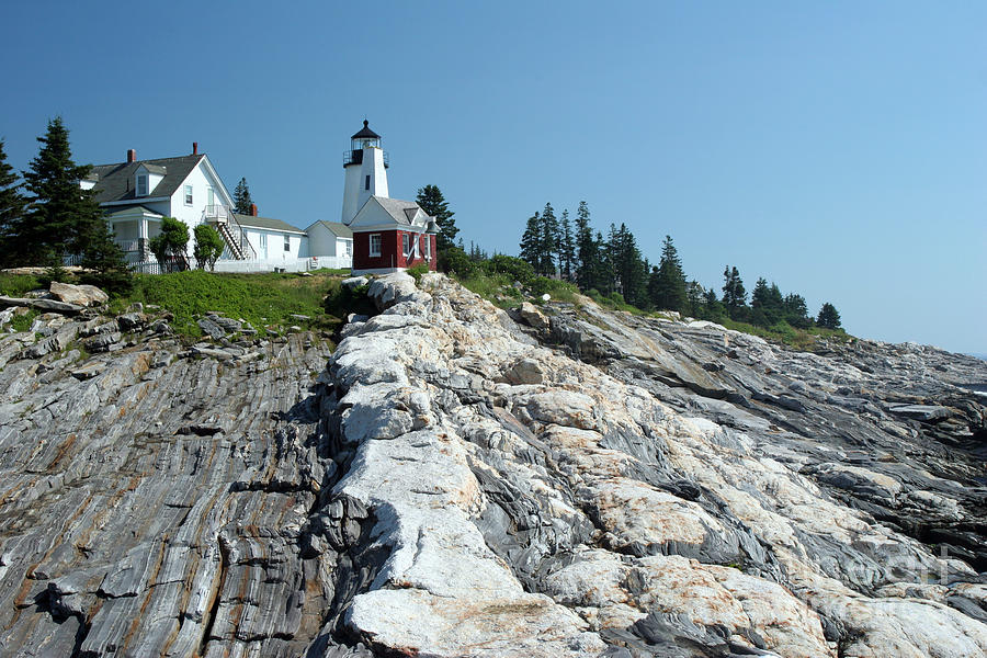 Pemaquid Point Lighthouse Photograph by Ted Kinsman
