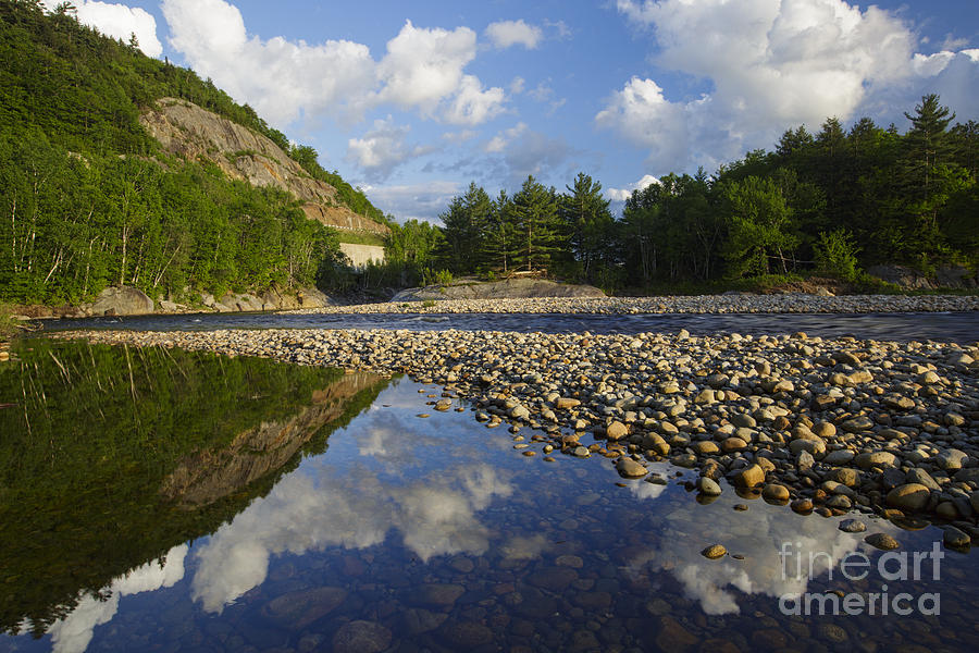 Nature Photograph - Pemigewasset River - Woodstock New Hampshire USA by Erin Paul Donovan