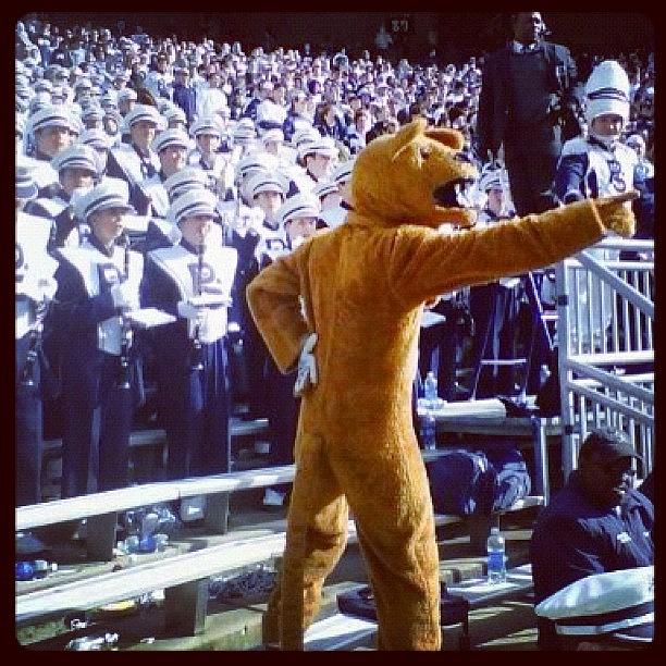 Football Photograph - #pennstate #college #psu #football by The Fun Enthusiast 