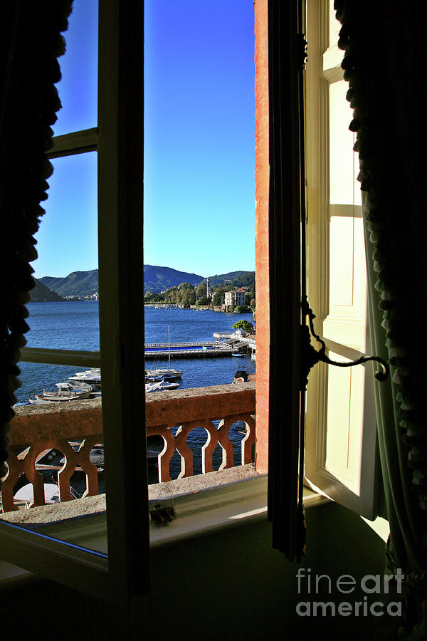 Villa dEste Window Photograph by Kate McKenna