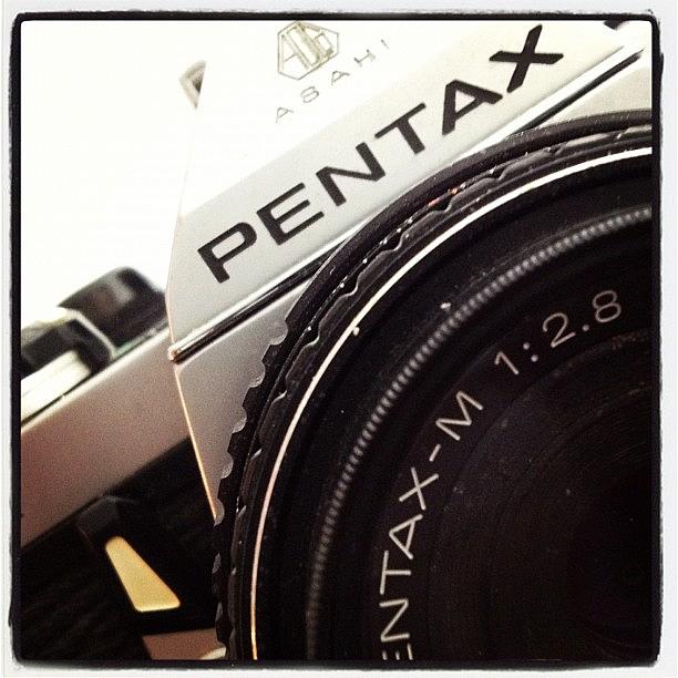 Vintage Photograph - Pentax -- My First Film Slr Camera :) by IKON Pennie
