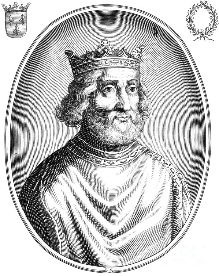Pepin The Younger, First King Photograph by Photo Researchers