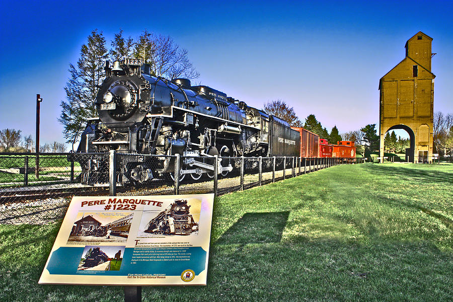 Cool Photograph - Pere Marquette Train by Jeramie Curtice