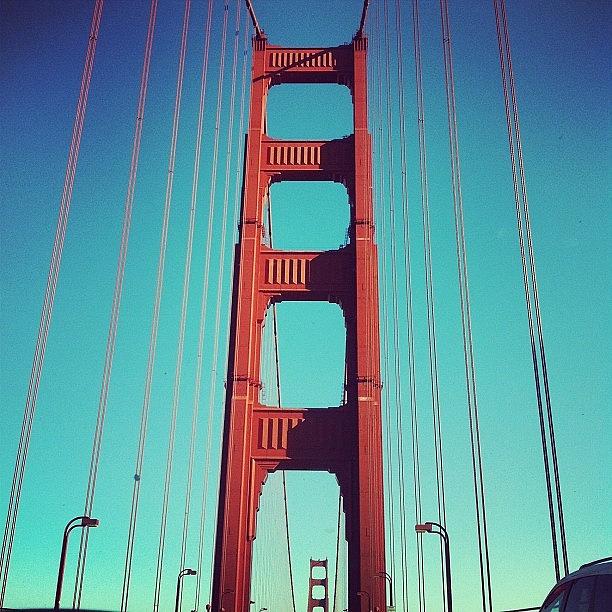 San Francisco Photograph - Perfect Day On The Bridge by Crystal Peterson