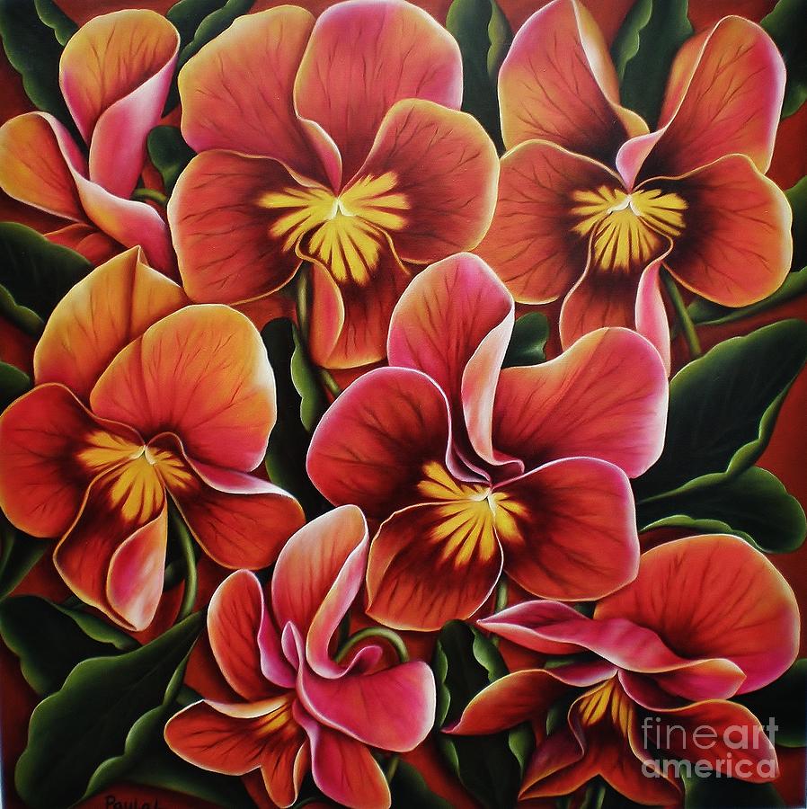 Flower Painting - Perfect Love  by Paula Ludovino